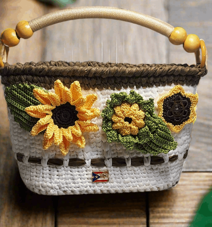 Cartera Girasoles