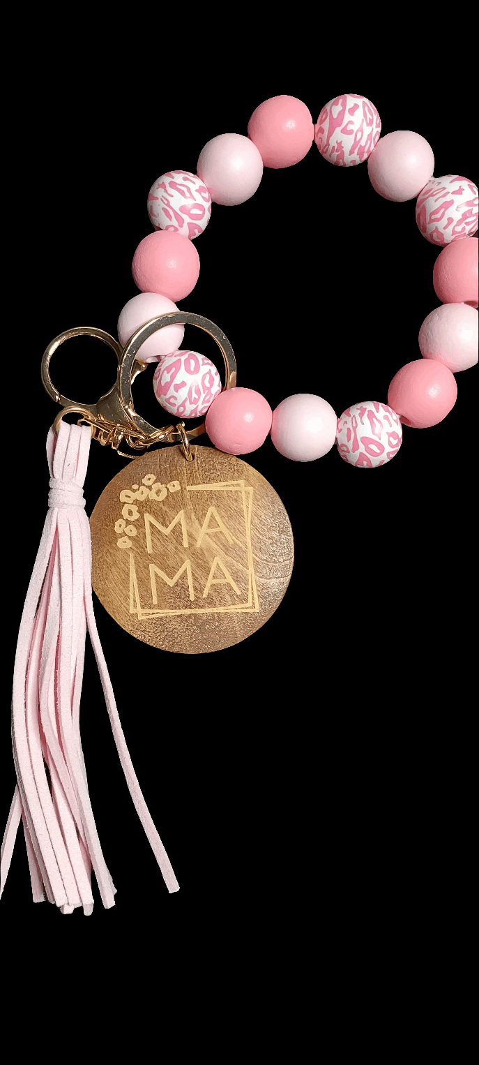 Llavero pulsera MAMÁ - Cuciture di Gisela 