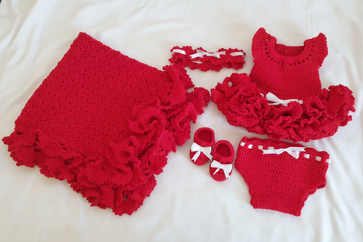 Set Ballerina 0-3 meses - Cuciture di Gisela 